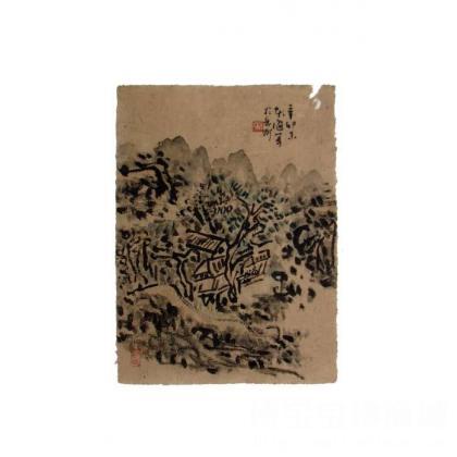 余本海山水小品 山水画作品 类别: 国画山水作品