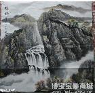 暖秋 山水画 鲁光虎作品 类别: 国画山水作品